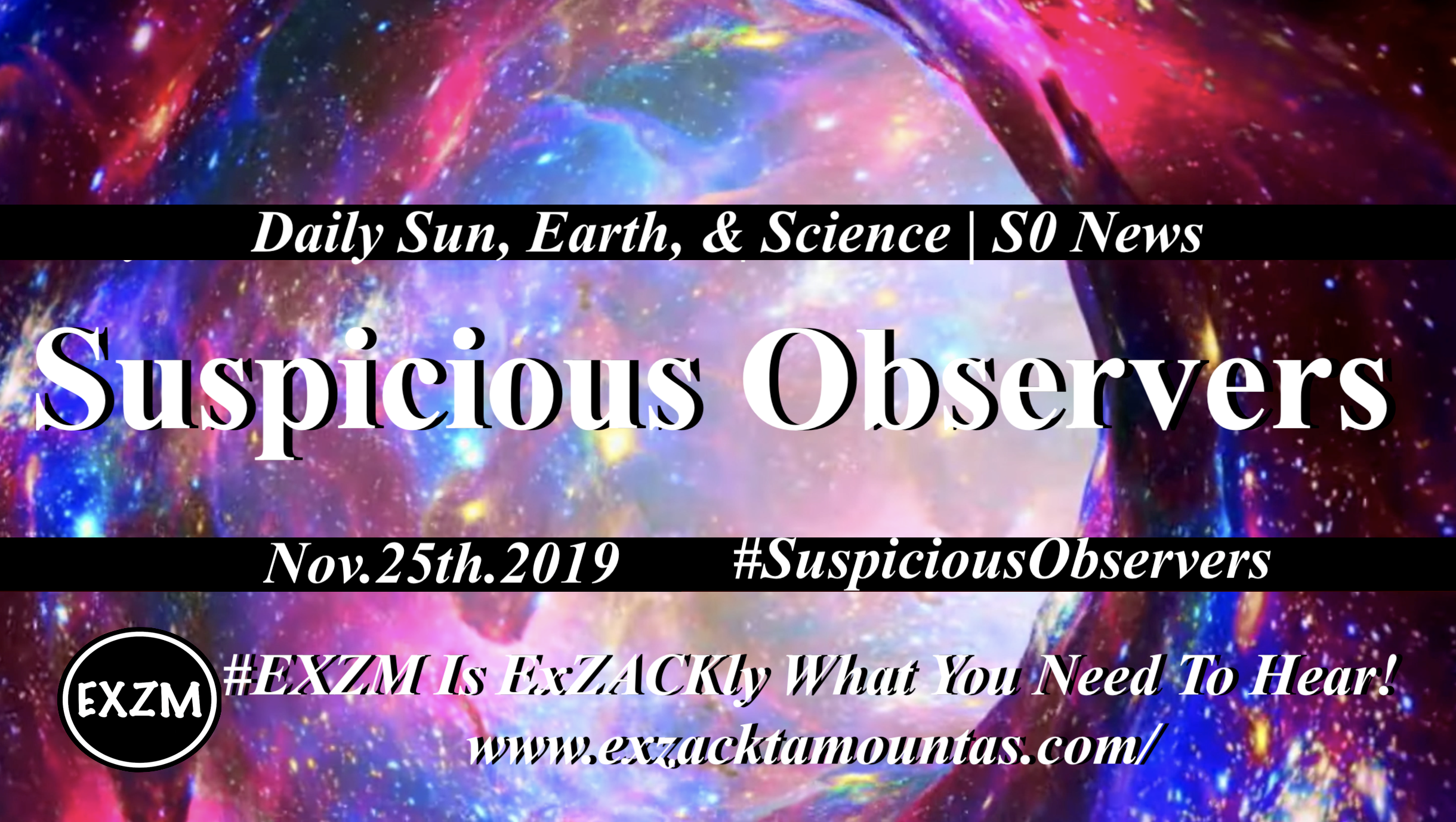 EXZM Suspicious Observers post 11 25 2019