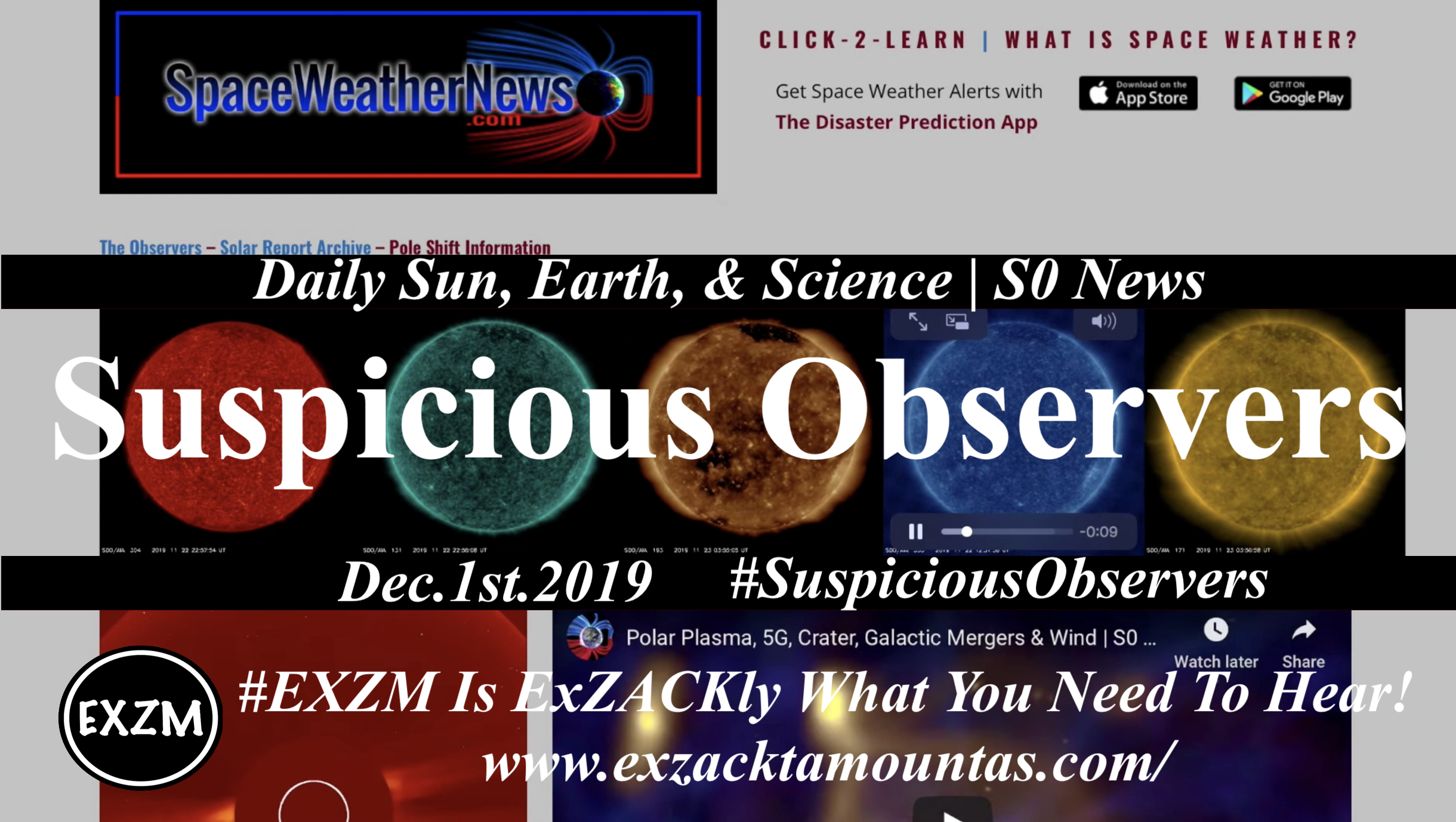 EXZM Suspicious Observers post official 12 1 2019