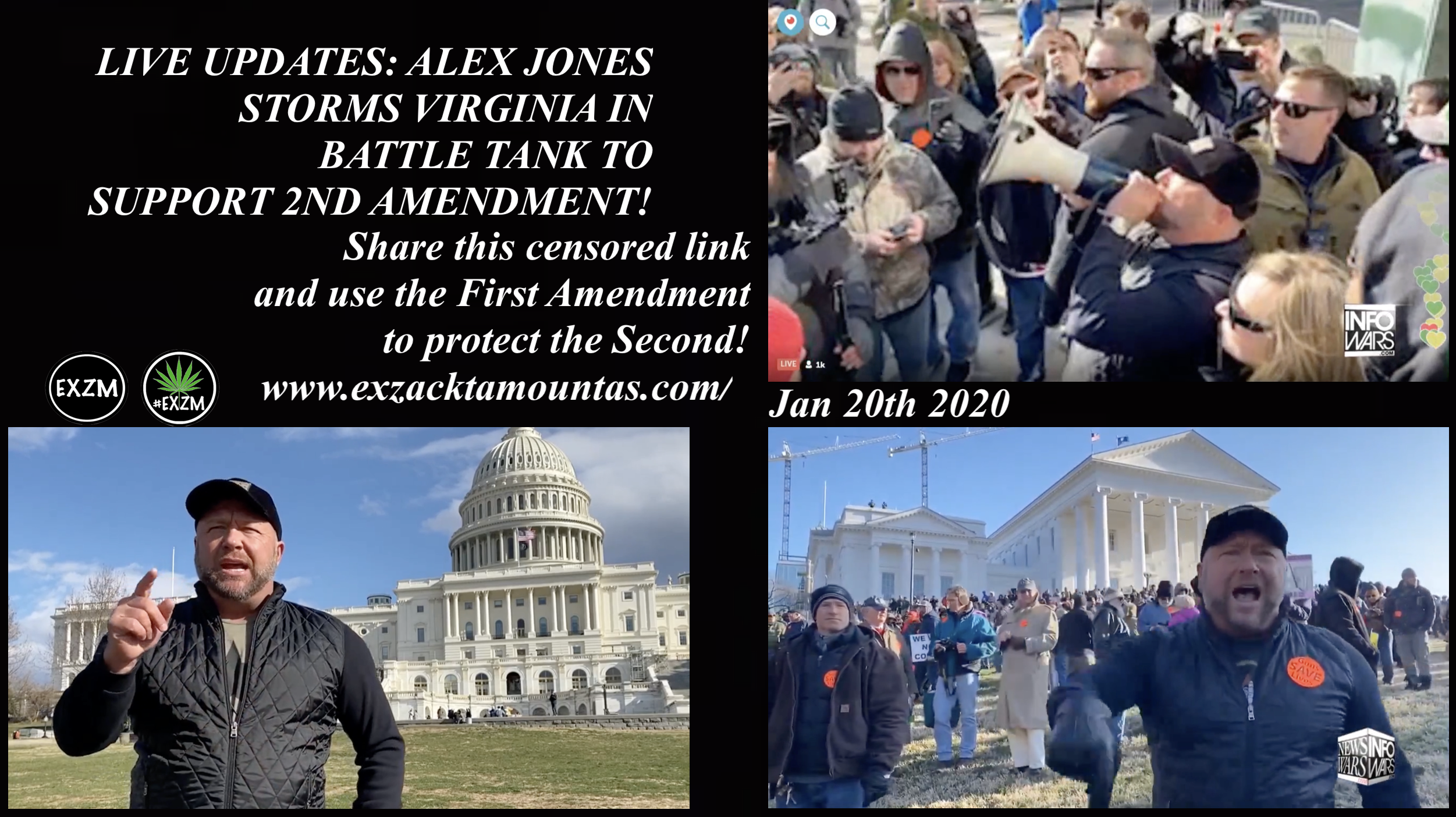 Infowars Richmond Virginia 1 20 2020