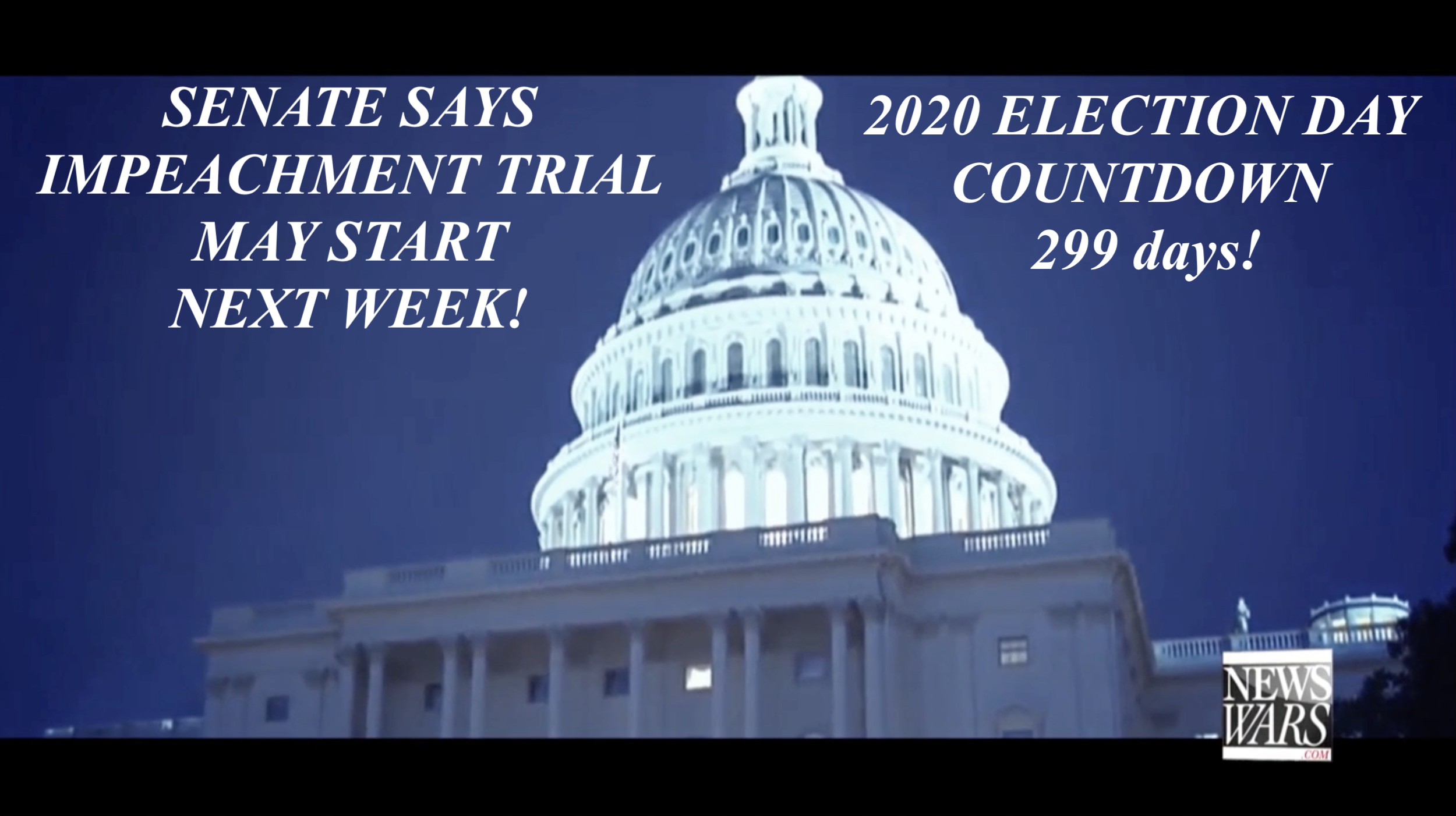 Senate Start Impeachment trial 1 9 2020