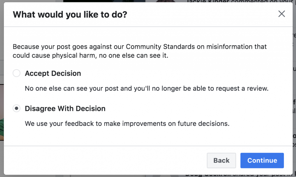 Facebook banned me for 3 days 4th of July 2020 4