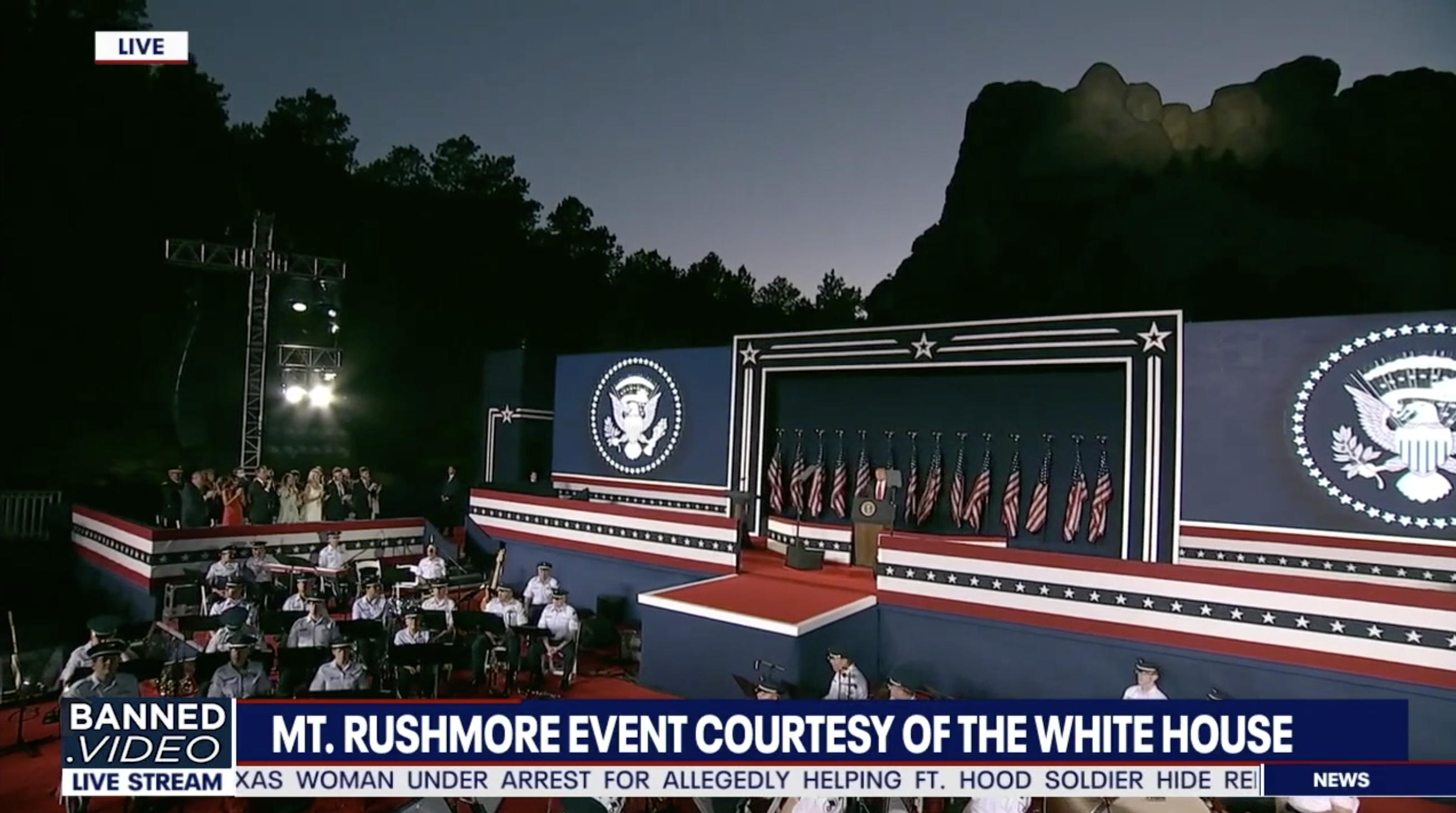 President Trump Independence Day Speech Mount Rushmore 3rd 4th of July 2020