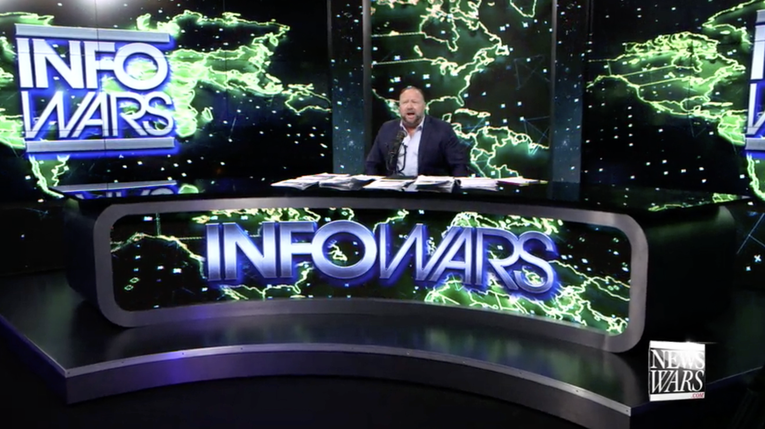 Alex Jones In Infowars Studio EXZM September 28th 2020