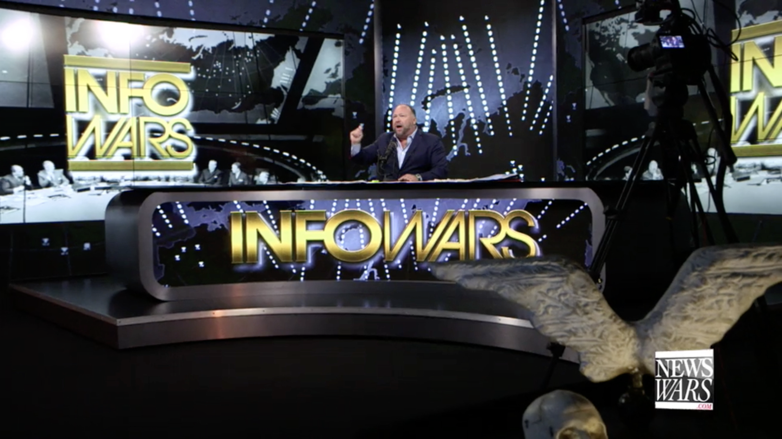 Alex Jones Infowars Studio EXZM September 15th 2020