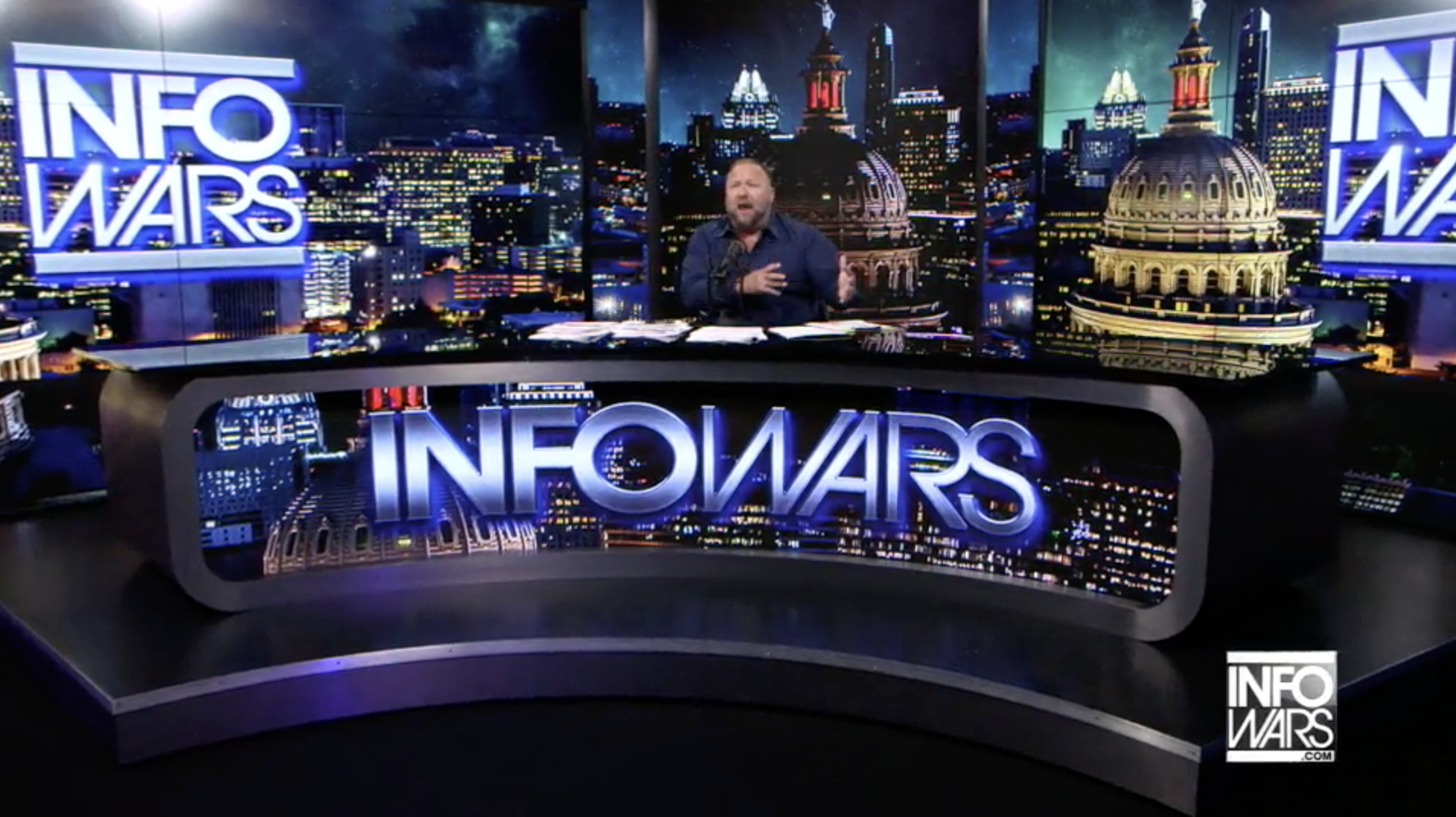 Alex Jones Infowars Studio EXZM September 9th 2020