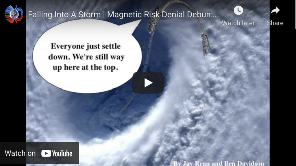 Suspicious Observers Post Falling Into A Storm Magnetic Risk Denial Debunked EXZM Zack Mount March 30th 2021