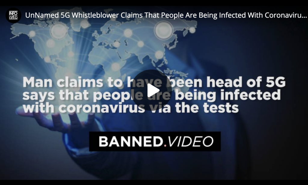 5G Whistleblower Claims That People Are Being Infected With Coronavirus Via The Covid19 Tests EXZM Zack Mount April 2nd 2020
