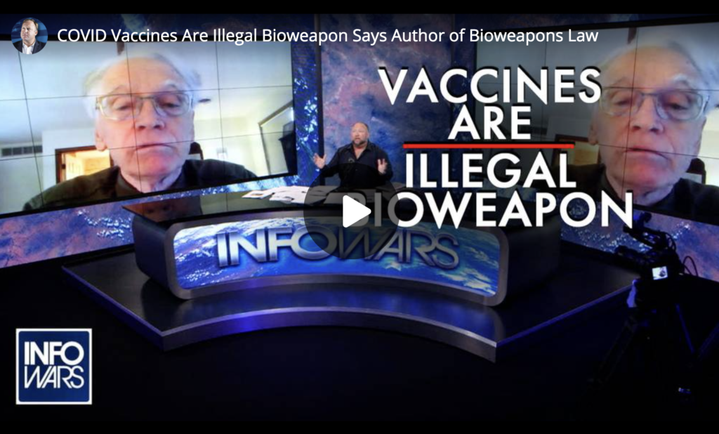 COVID Vaccines Are Illegal Bioweapon Says Author of Bioweapons Law EXZM Zack Mount March 17th 2021
