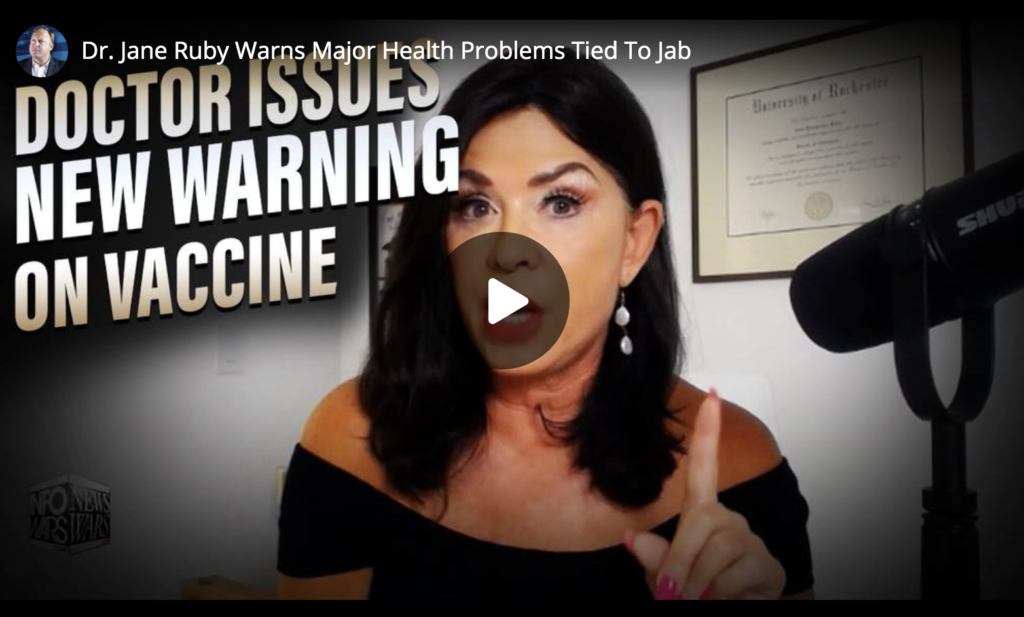 Dr Jane Ruby Warns Major Health Problems Tied To Jab EXZM Zack Mount May 28th 2021