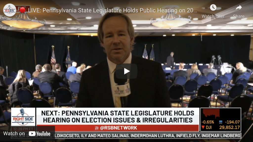 LIVE Pennsylvania State Legislature Holds Public Hearing on 2020 Election EXZM Zack Mount November 25th 2020