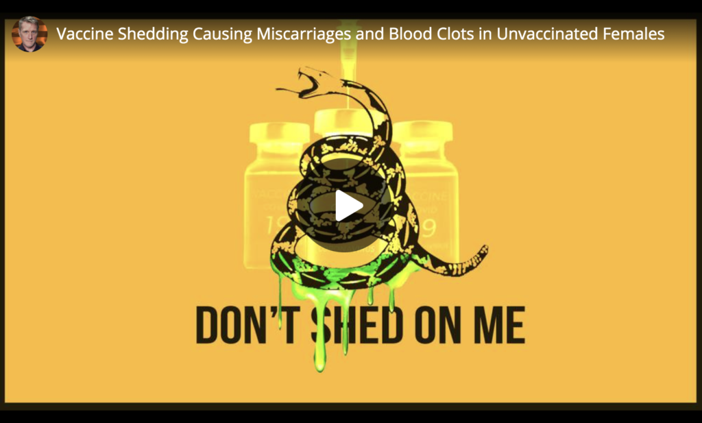 Vaccine Shedding Causing Miscarriages and Blood Clots in Unvaccinated Females EXZM Zack Mount April 29th 2021
