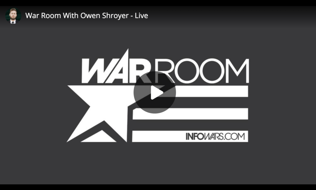 Watch Live War Room With Owen Shroyer EXZM Zack Mount July 10th 2021