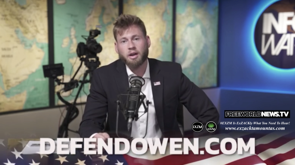 Owen Shroyer Defend Owen Live In Infowars Studio Free World News TV EXZM Zack Mount August 22nd 2021 copy