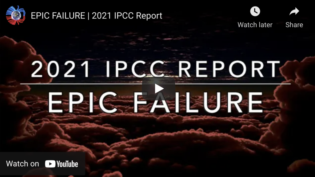 Suspicious Observers Post EPIC FAILURE 2021 IPCC Report EXZM Zack Mount August 10th 2021