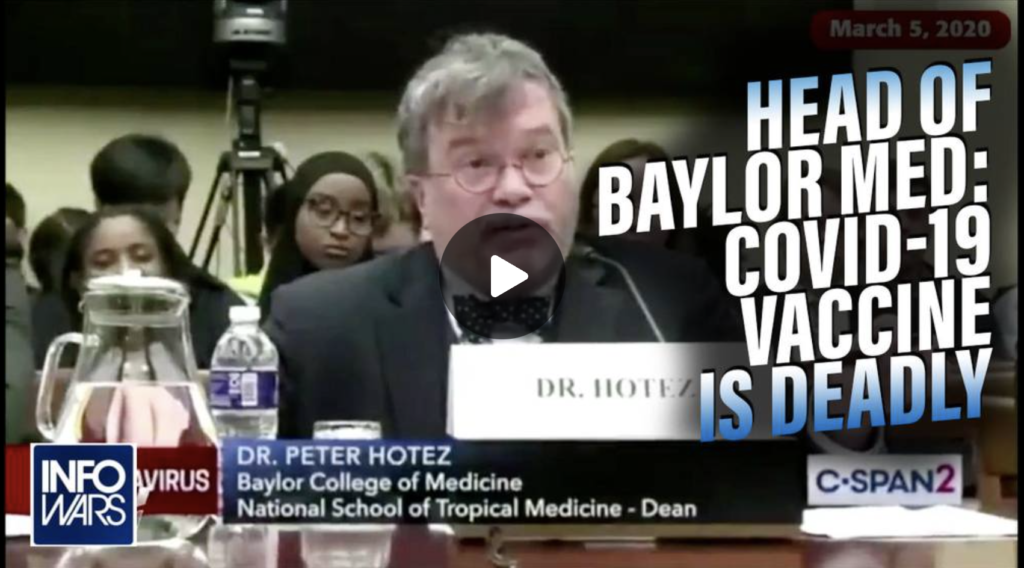 VIDEO Head of Baylor Medical School Confirms Covid19 Vaccine is Deadly EXZM Zack Mount August 2nd 2021