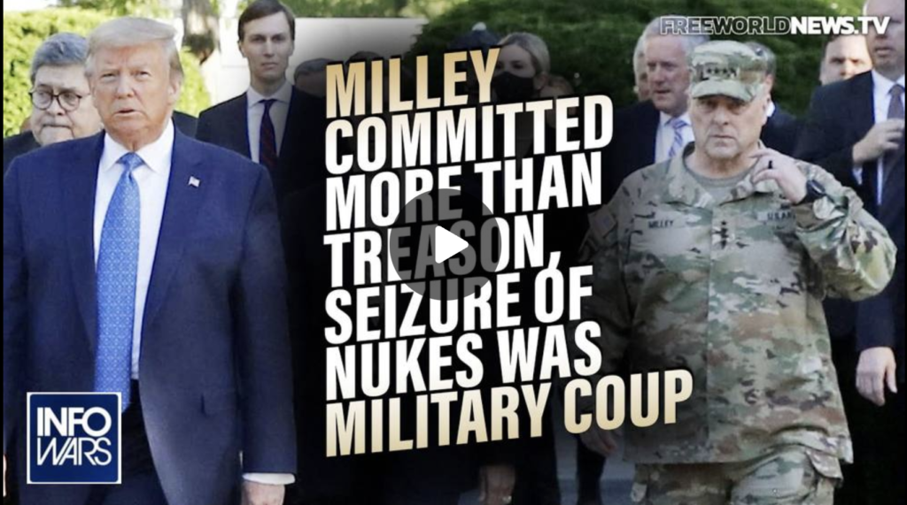 BREAKING General Milley Committed More Than Just Treason His Seizure of Nukes was a Military Coup EXZM Zack Mount September 16th 2021