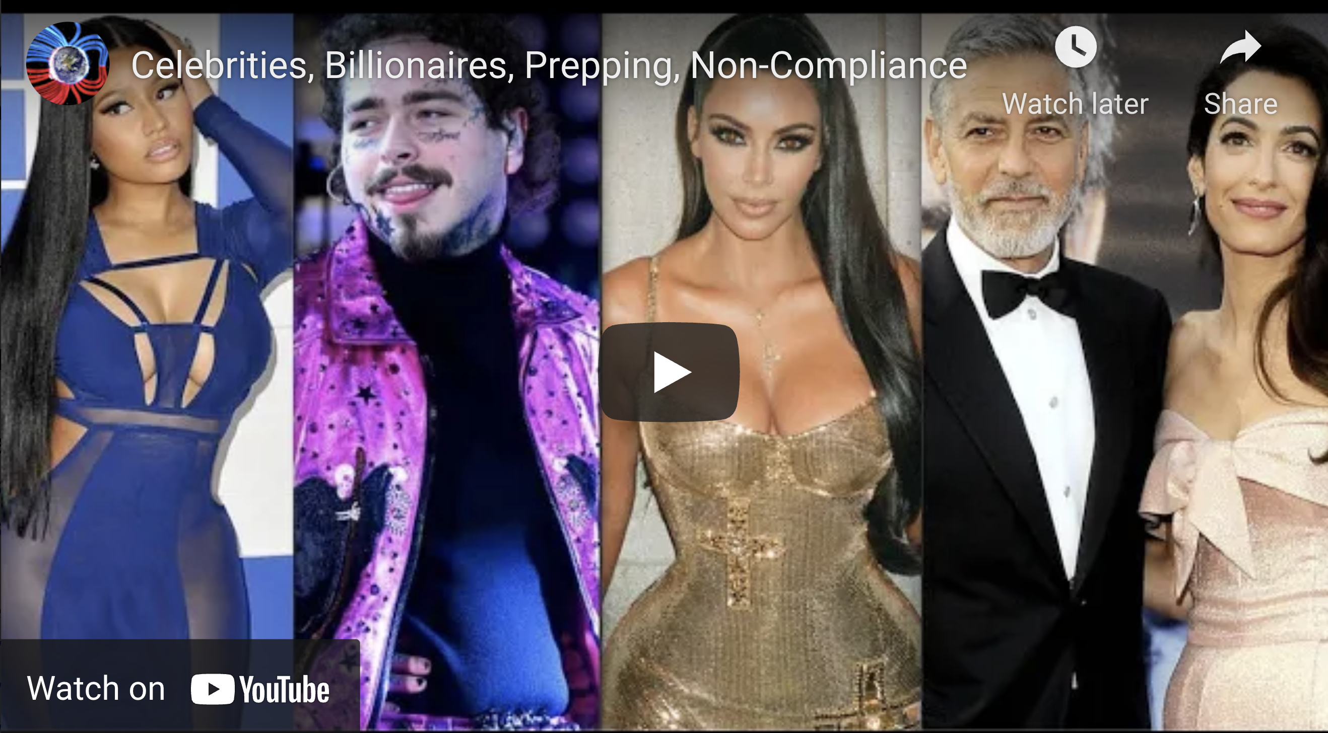 Suspicious Observers Post Celebrities Billionaires Prepping NonCompliance EXZM Zack Mount September 20th 2021