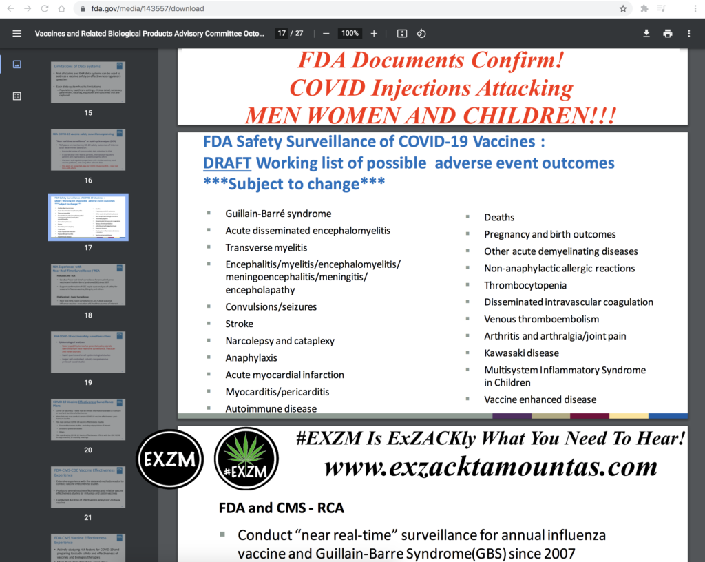 Vaccines and Related Biological Products Advisory Committee October 22 2020 FDA EXZM Zack Mount September 3rd 2021 copy