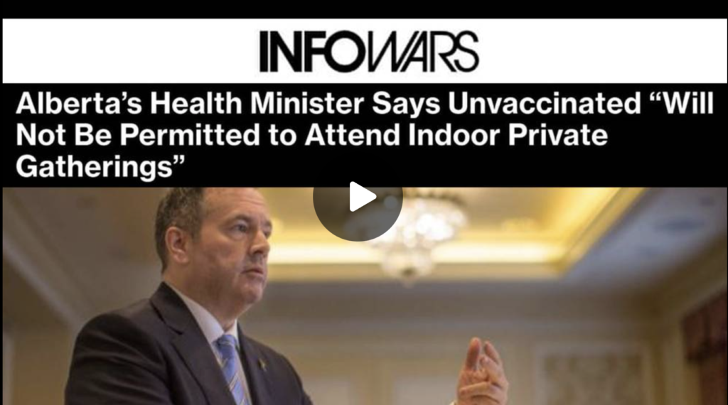 Youre Not Allowed to Meet in Your Own Home if You Are Unvaccinated Canadian Health Minister Says EXZM Zack Mount September 17th 2021