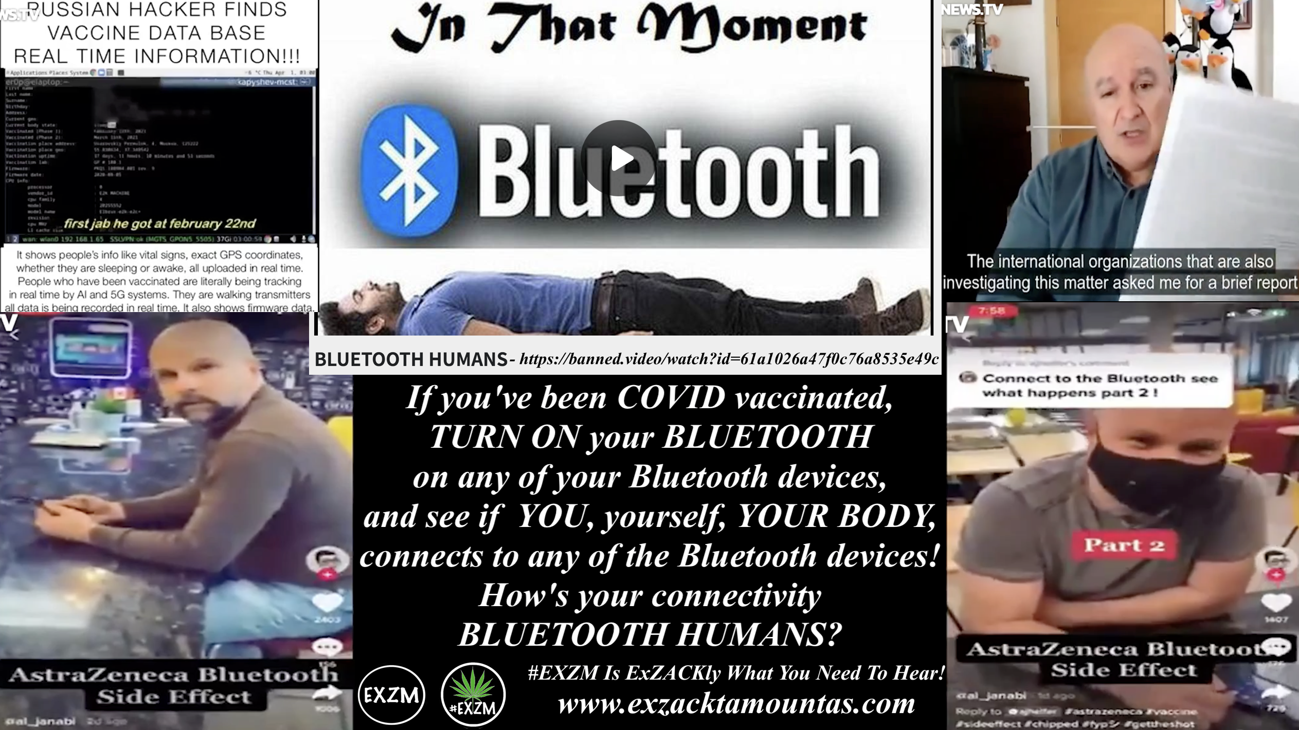 Hows your connectivity BLUETOOTH HUMANS EXZM Zack Mount November 28th 2021