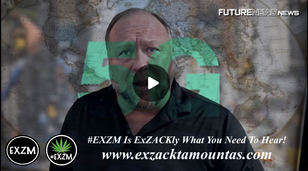 Alex Jones Responds To The Grounding Of Aircraft Due To The 5G Rollout EXZM Zack Mount January 19th 2022