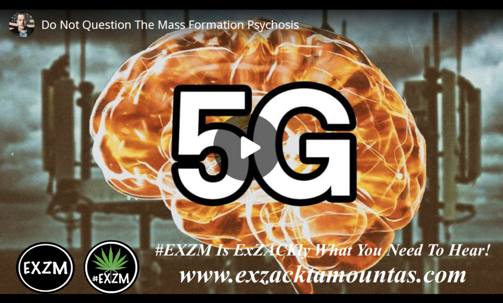 Do Not Question The Mass Formation Psychosis EXZM Zack Mount January 4th 2022