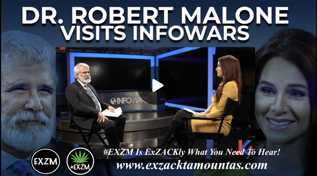 Dr Robert Malone Visits Infowars After Being Banned By Twitter Bombshell Interview EXZM Zack Mount December 31st 2021