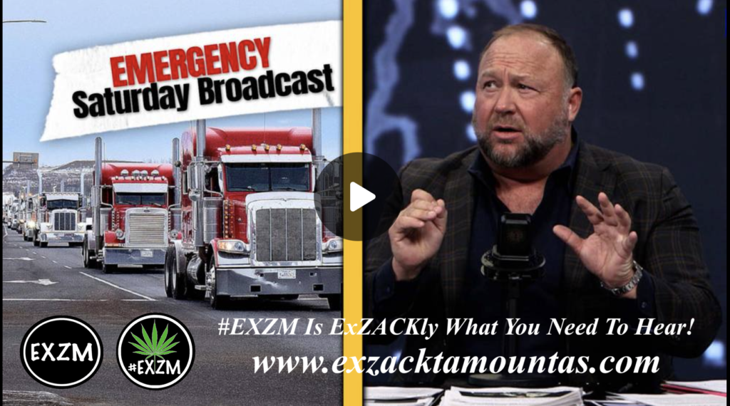 Emergency Saturday Broadcast Canadians Retake Their Capital In Protest Against Covid Tyranny EXZM Zack Mount January 28th 2022