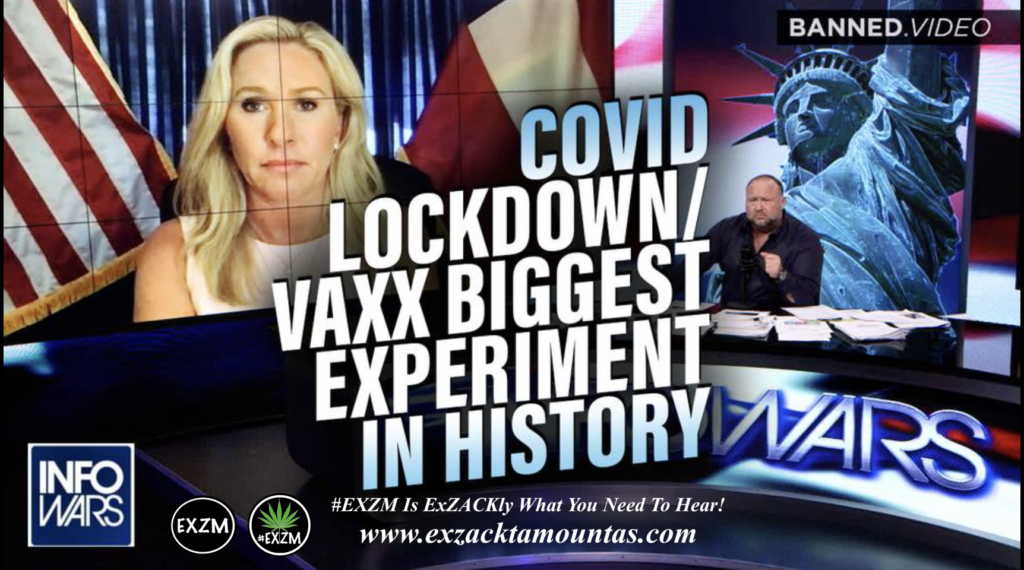 Marjorie Taylor Greene Covid Lockdowns and Vaccine Biggest Experiment in Human History EXZM Zack Mount February 2nd 2022