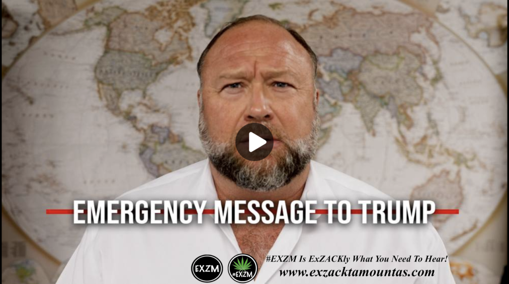 Rats Are Leaving Sinking Ship Alex Jones Issues Emergency Message To Trump The Great Reset Infowars EXZM exZACKtaMOUNTas Zack Mount August 20th 2022