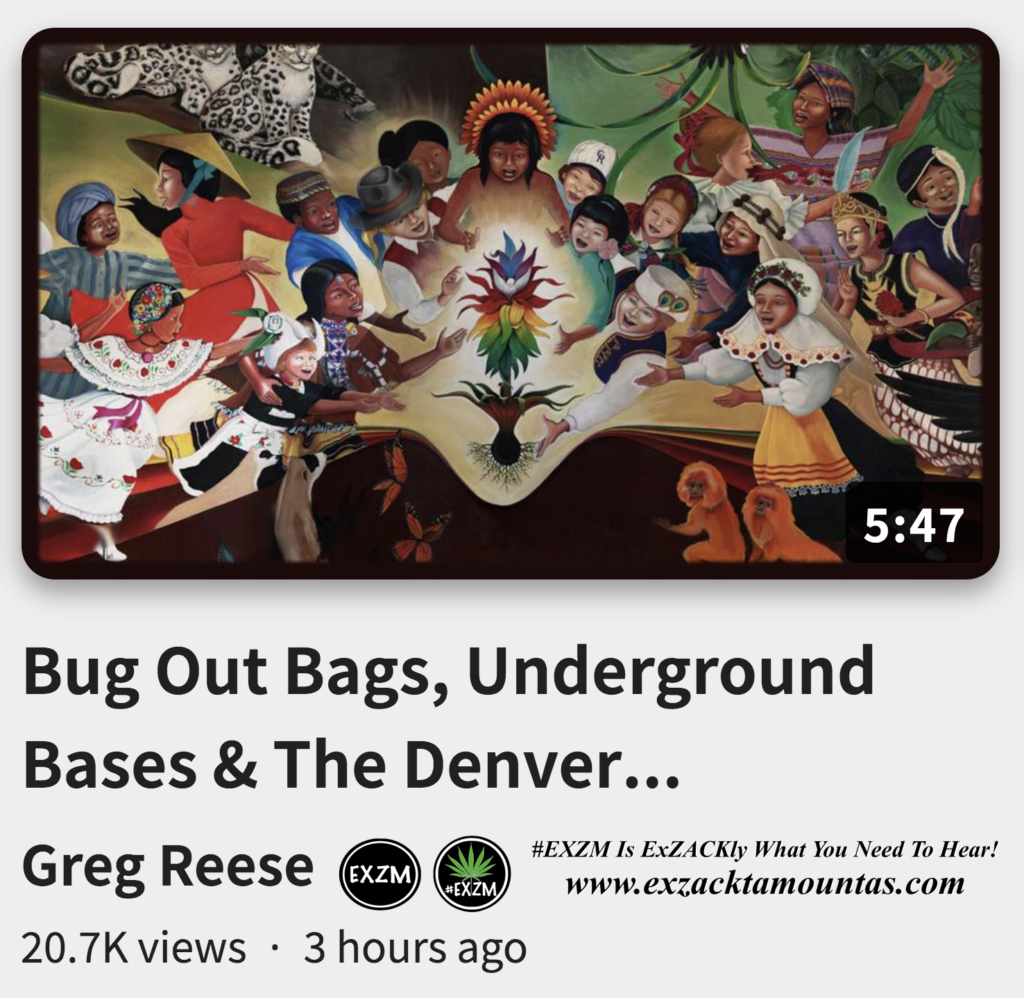 Bug Out Bags Underground Bases and The Denver International Airport