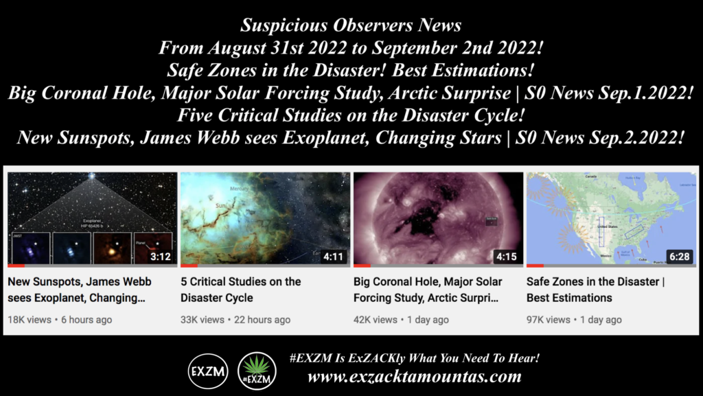 Suspicious Observers News From August 31st 2022 to September 2nd 2022 Magnetic Pole Shift The Great Reset Alex Jones Infowars EXZM exZACKtaMOUNTas Zack Mount September 2nd 2022