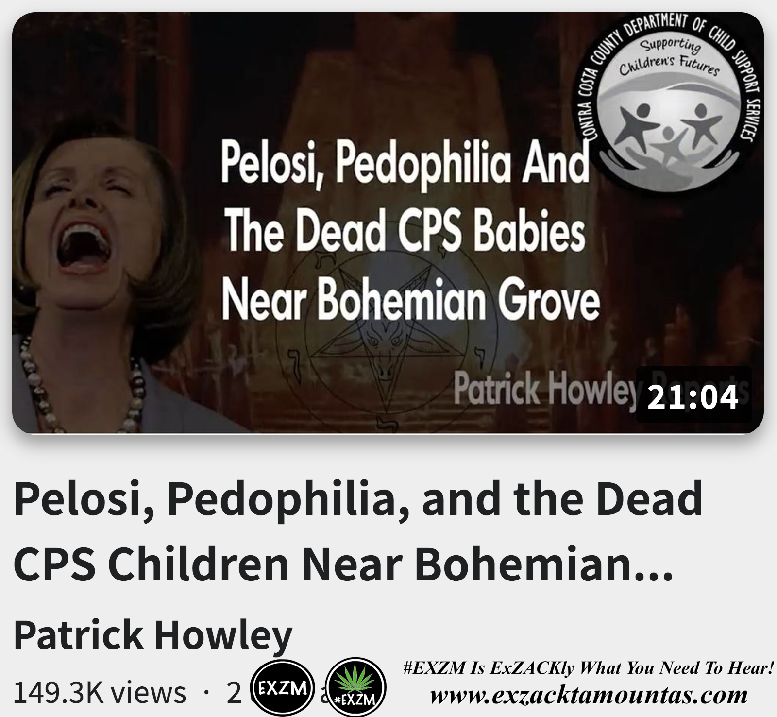 Pelosi-Pedophilia-Dead-CPS-Children-Near