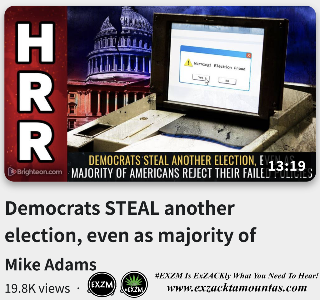 Democrats STEAL another election, even as majority of Americans REJECT their failed policies Alex Jones Infowars The Great Reset EXZM exZACKtaMOUNTas Zack Mount November 9th 2022