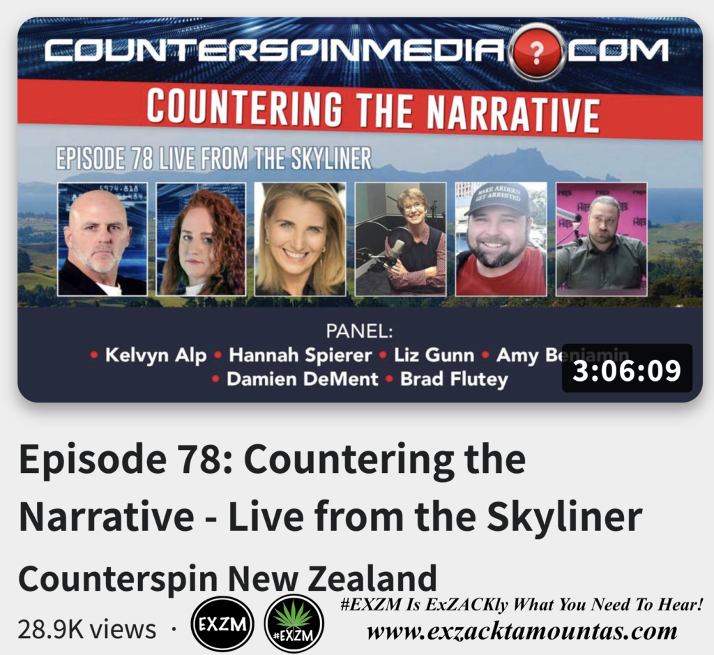 Episode 78 Countering the Narrative Live from the Skyliner Alex Jones Infowars The Great Reset EXZM exZACKtaMOUNTas Zack Mount November 19th 2022