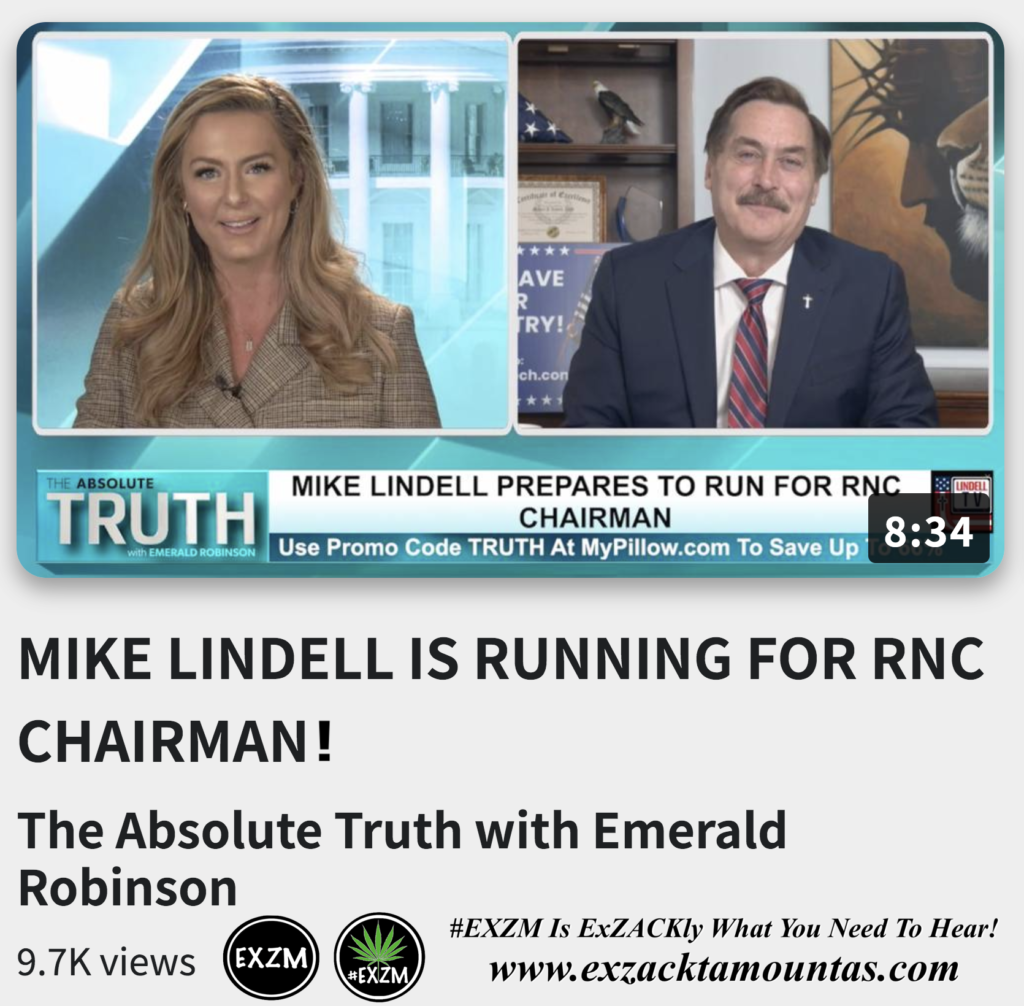 MIKE LINDELL IS RUNNING FOR RNC CHAIRMAN Emerald Robinson Alex Jones Infowars The Great Reset EXZM exZACKtaMOUNTas Zack Mount November 28th 2022