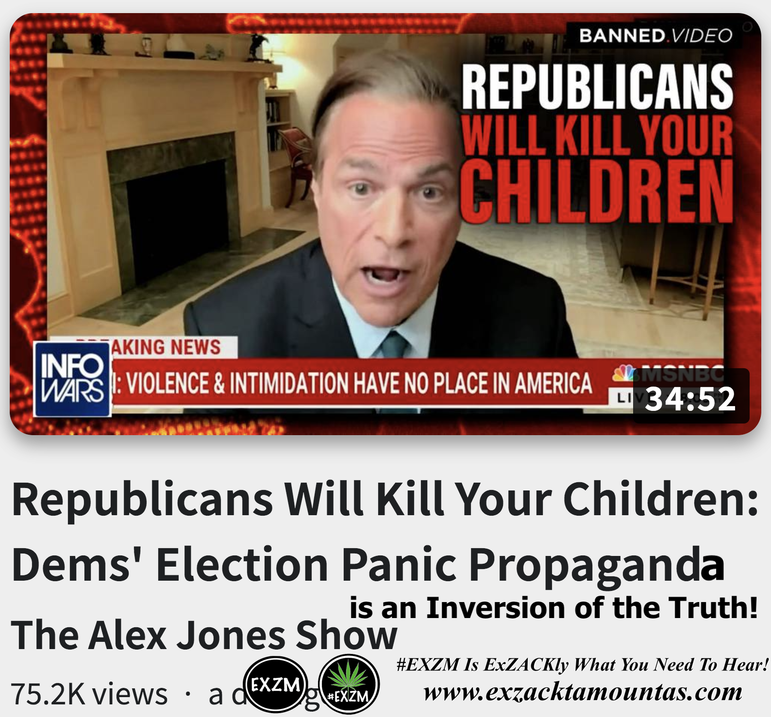 Republicans-Will-Kill-Your-Children-Dems-Election-Panic-Propaganda-is-an-Inversion-of-the-Truth-Alex-Jones-Infowars-The-Great-Reset-EXZM-exZACKtaMOUNTas-Zack-Mount-November-4th-2022.png