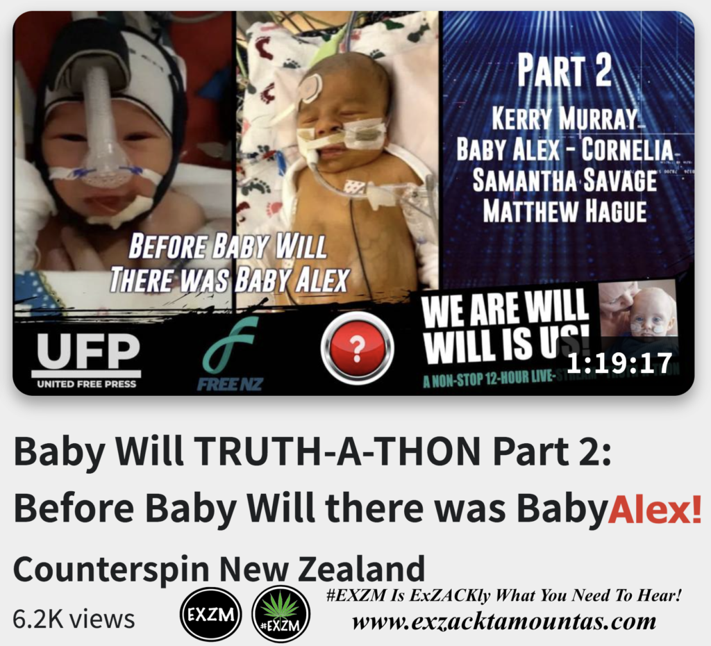 Baby Will TRUTH A THON Part 2 Before Baby Will there was Baby Alex Alex Jones Infowars The Great Reset EXZM exZACKtaMOUNTas Zack Mount December 17th 2022