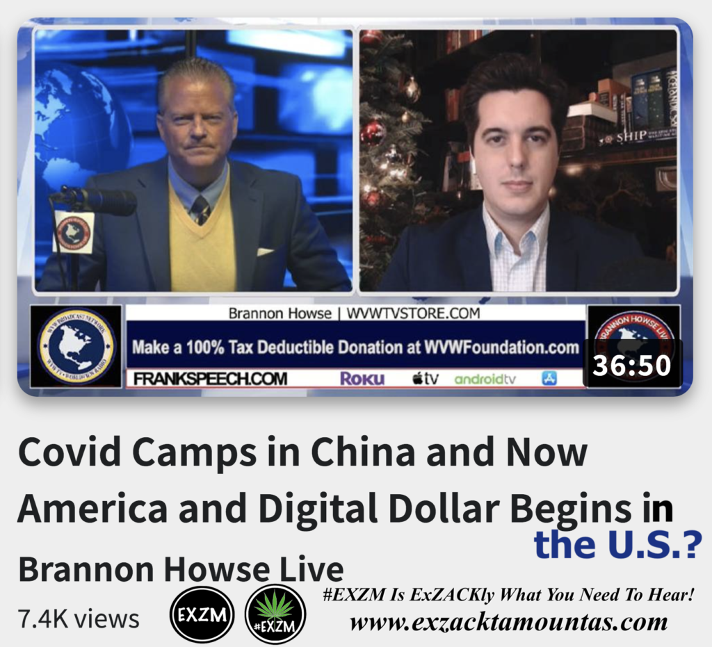 Covid Camps in China and Now America and Digital Dollar Begins in the US Alex Jones Infowars The Great Reset EXZM exZACKtaMOUNTas Zack Mount December 12th 2022