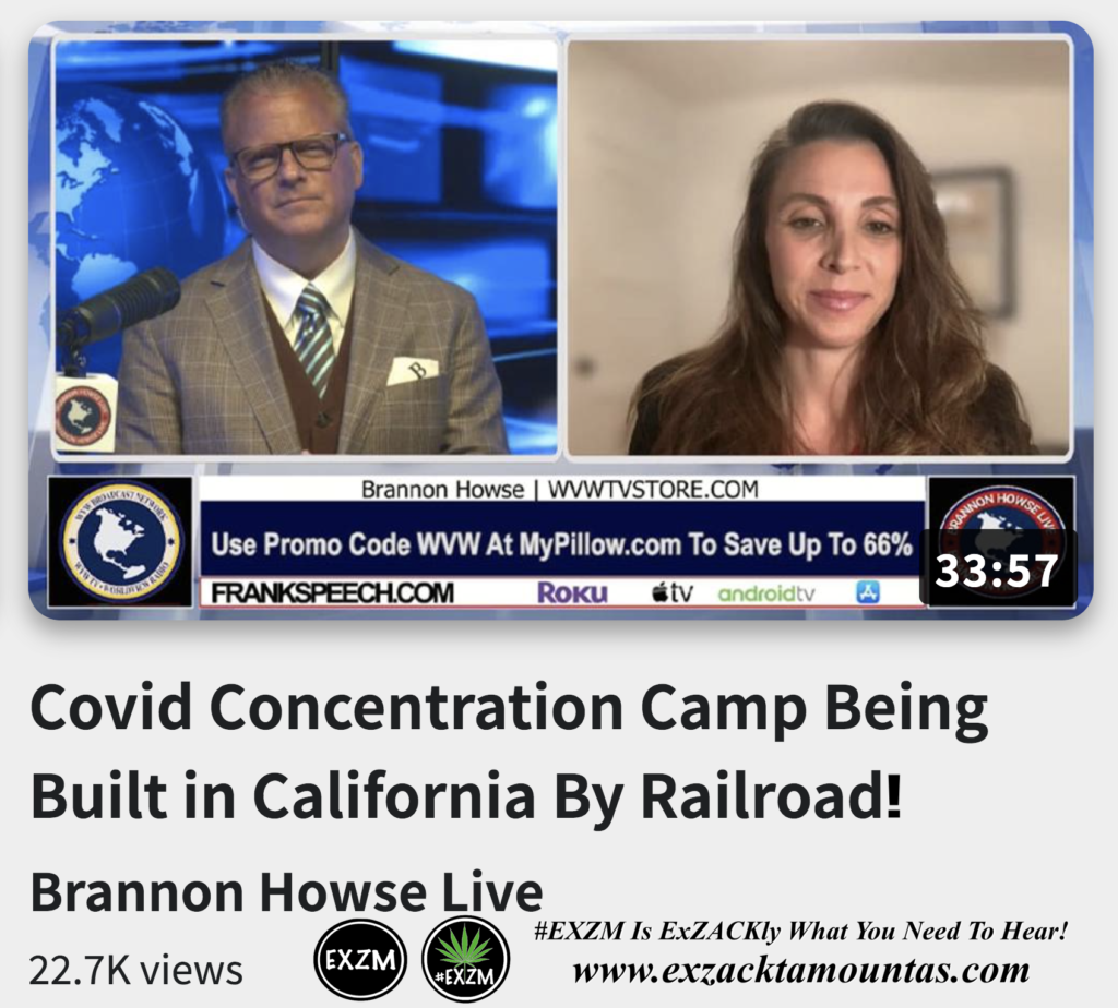 Covid Concentration Camp Being Built in California By Railroad Alex Jones Infowars The Great Reset EXZM exZACKtaMOUNTas Zack Mount December 7th 2022