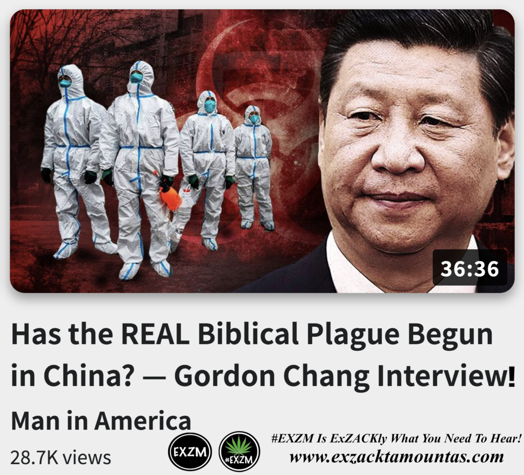 Has the REAL Biblical Plague Begun in China Gordon Chang Interview Alex Jones Infowars The Great Reset EXZM exZACKtaMOUNTas Zack Mount December 20th 2022