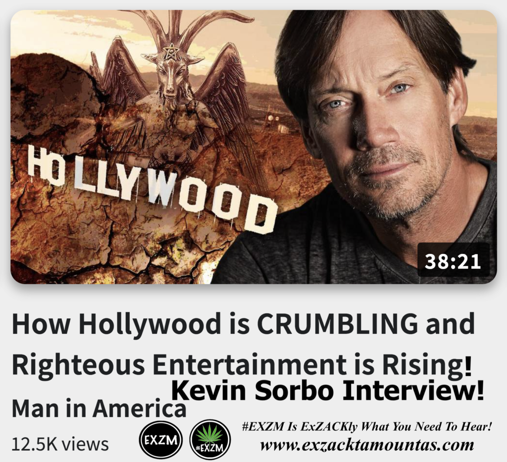 How Hollywood is CRUMBLING and Righteous Entertainment is Rising Kevin Sorbo Interview Alex Jones Infowars The Great Reset EXZM exZACKtaMOUNTas Zack Mount December 4th 2022