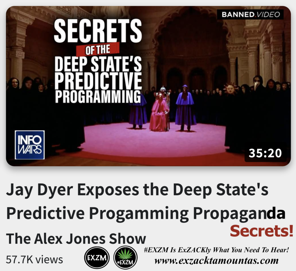 Jay Dyer Exposes the Deep State s Predictive Progamming Propaganda Secrets Alex Jones Infowars The Great Reset EXZM exZACKtaMOUNTas Zack Mount December 16th 2022