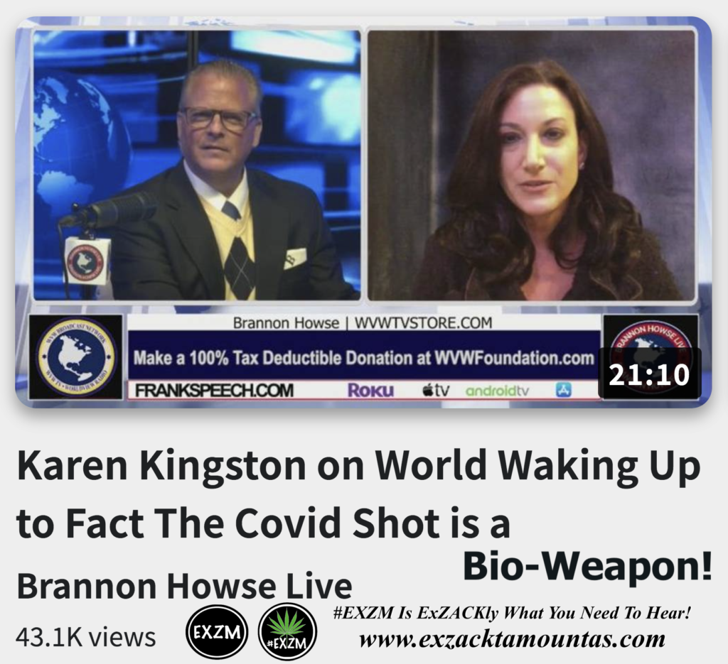 Karen Kingston on World Waking Up to Fact The Covid Shot is a Bio Weapon Alex Jones Infowars The Great Reset EXZM exZACKtaMOUNTas Zack Mount December 3rd 2022
