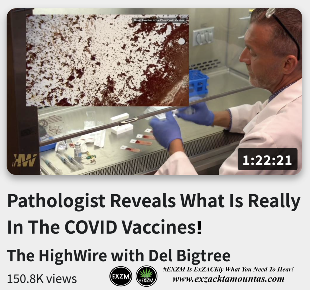 Pathologist Reveals What Is Really In The COVID Vaccines Alex Jones Infowars The Great Reset EXZM exZACKtaMOUNTas Zack Mount December 21st 2022