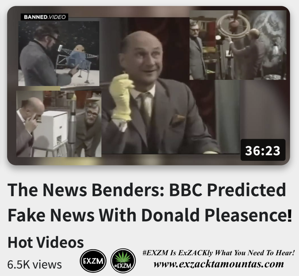 The News Benders BBC Predicted Fake News With Donald Pleasence Alex Jones Infowars The Great Reset EXZM exZACKtaMOUNTas Zack Mount December 22nd 2022