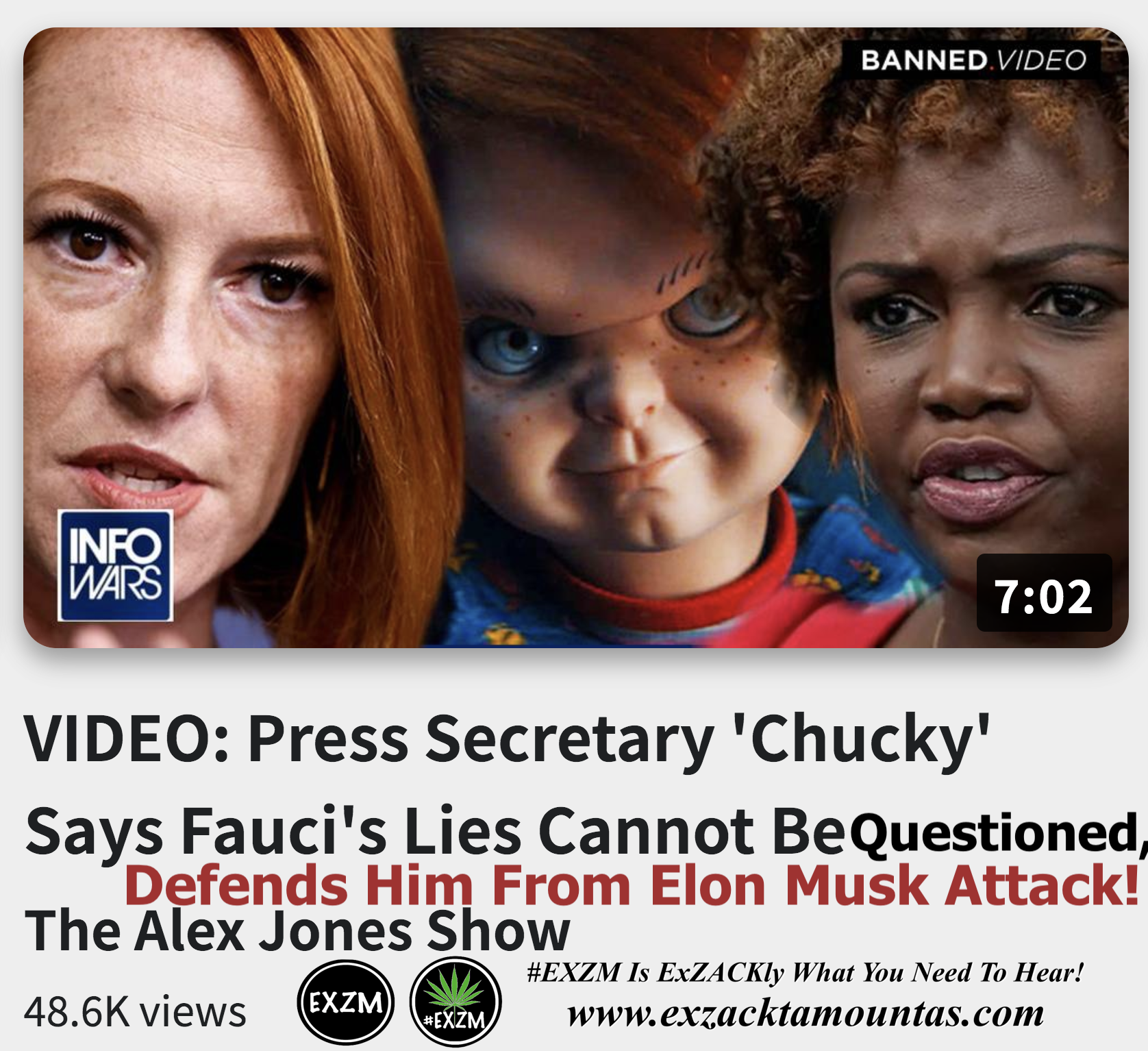 VIDEO-Press-Secretary-Chucky-Says-Fauci-s-Lies-Cannot-Be-Questioned-Defends-Him-From-Elon-Musk-Attack-Alex-Jones-Infowars-The-Great-Reset-EXZM-exZACKtaMOUNTas-Zack-Mount-December-13th-2022.png